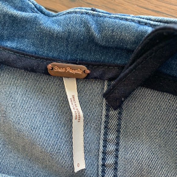 NOT FOR SALE Free people modern femme jean skirt - Picture 5 of 5
